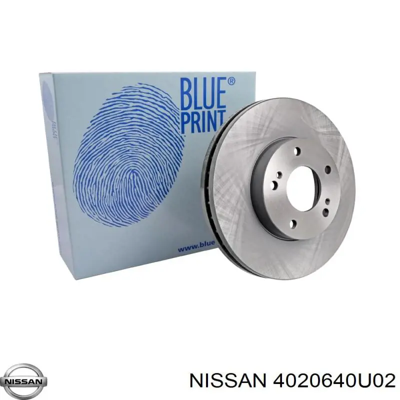 Диск переднього гальма Nissan/Infiniti 4020640U02 ціна, від 48.13 USD