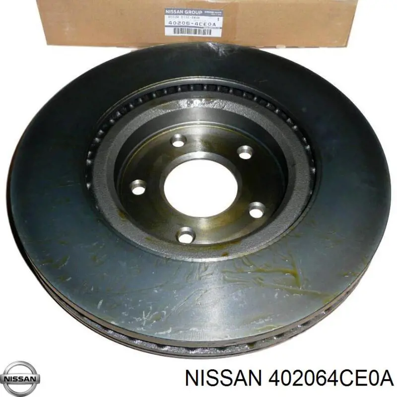 Диск переднього гальма Nissan/Infiniti 402064CE0A ціна, від 38.46 USD
