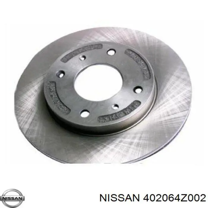 402064Z002 Nissan диск гальмівний передній
