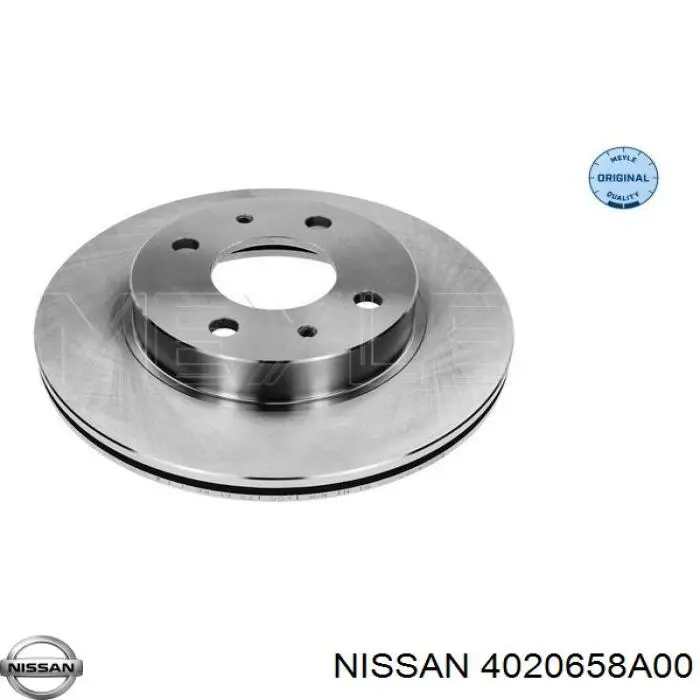 4020658A00 Nissan диск гальмівний передній