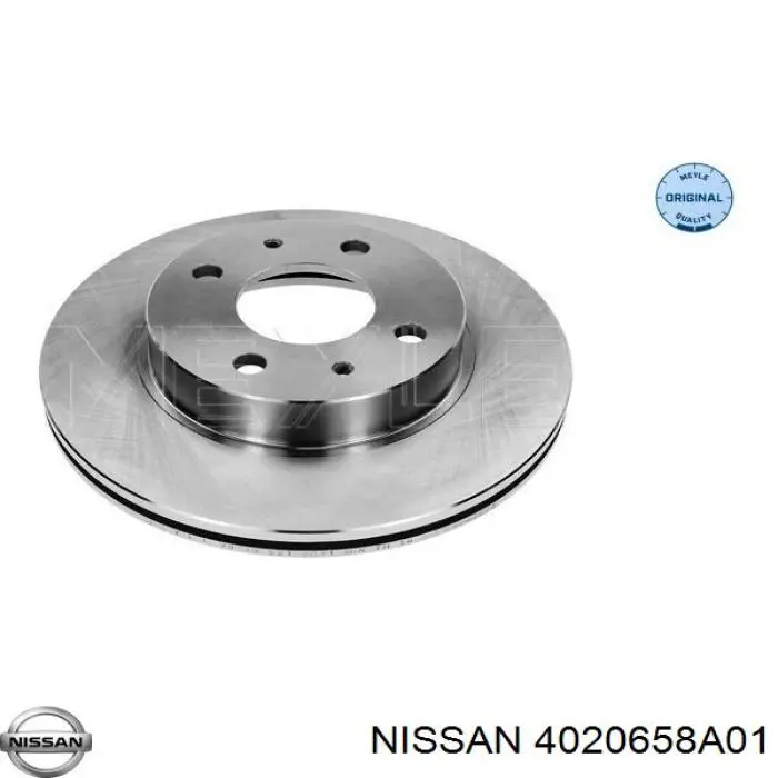 4020658A01 Nissan диск гальмівний передній