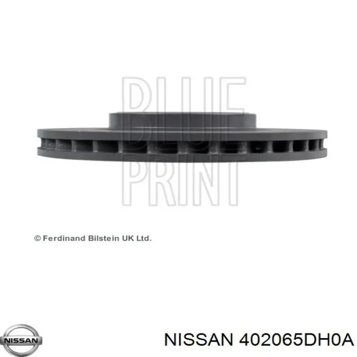Купити 402065DH0A Nissan/Infiniti Ротор гальмівний