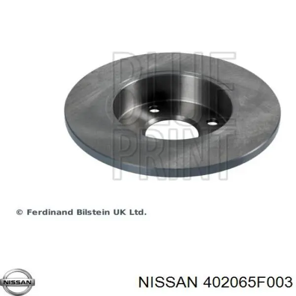 Купити 402065F003 Nissan/Infiniti Ротор гальмівний