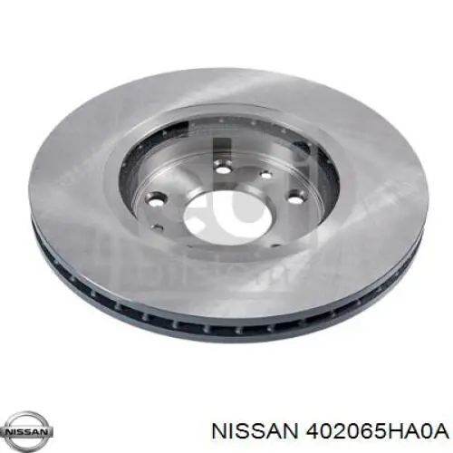 Диск переднього гальма Nissan/Infiniti 402065HA0A ціна, від 20.27 USD