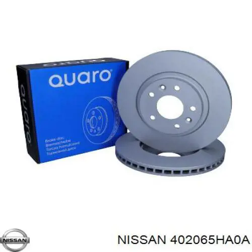 Купити 402065HA0A Nissan/Infiniti Ротор гальмівний