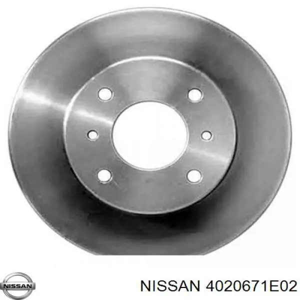Диск переднього гальма Nissan/Infiniti 4020671E02 ціна, від 30.69 USD