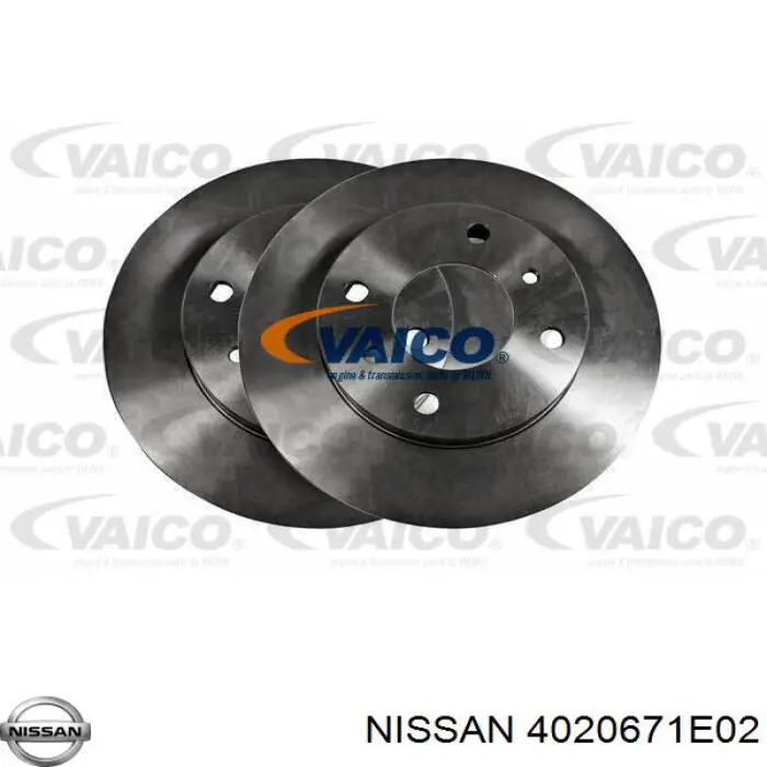Купити 4020671E02 Nissan/Infiniti Ротор гальмівний