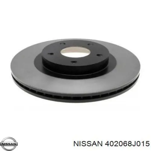 402068J015 Nissan диск гальмівний передній
