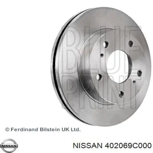 Диск переднього гальма Nissan/Infiniti 402069C000 ціна, від 28.22 USD