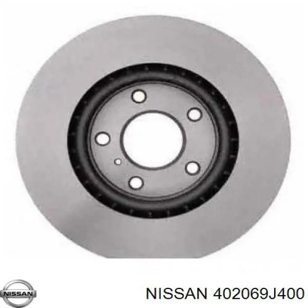 Диск переднього гальма Nissan/Infiniti 402069J400 ціна, від 40.37 USD