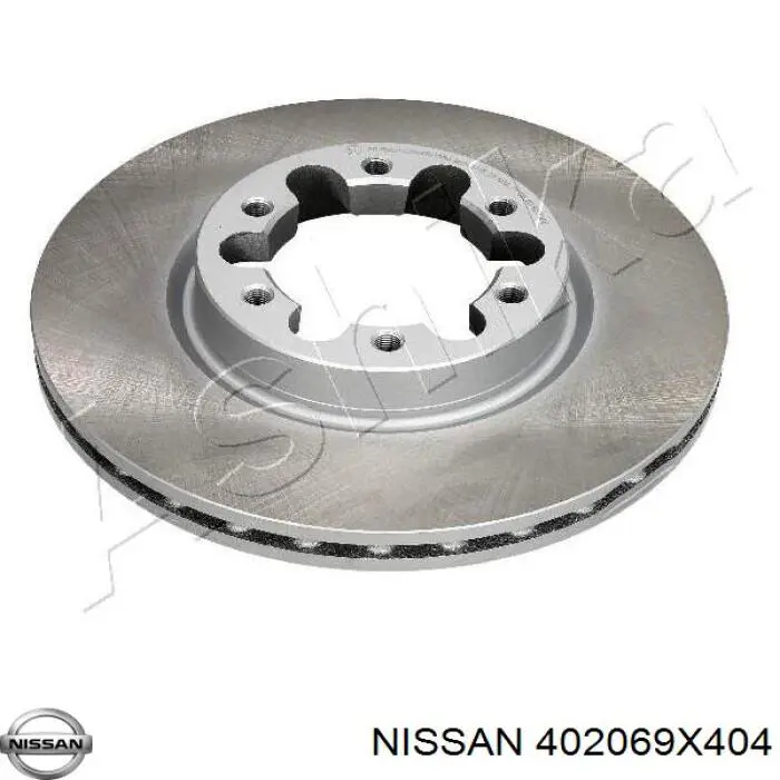 Диск переднього гальма Nissan/Infiniti 402069X404 ціна, від 53.64 USD