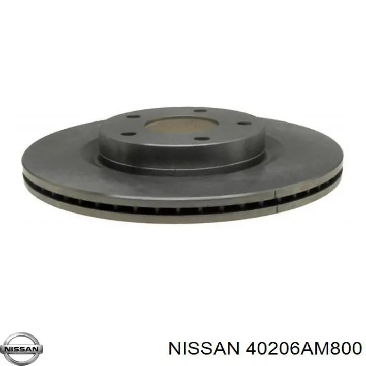 40206AM800 Nissan диск гальмівний передній