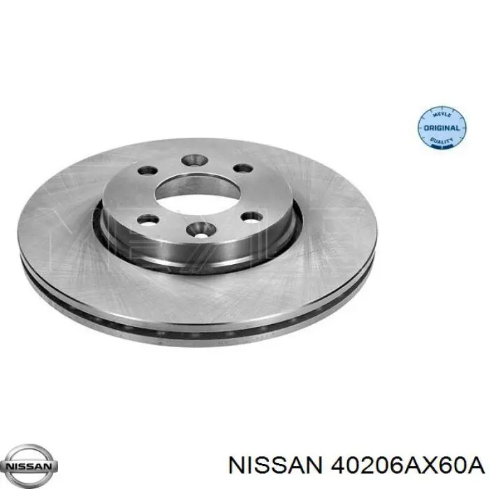 Купити 40206AX60A Nissan/Infiniti Ротор гальмівний