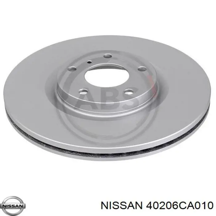 Диск переднього гальма Nissan/Infiniti 40206CA010 ціна, від 55.69 USD
