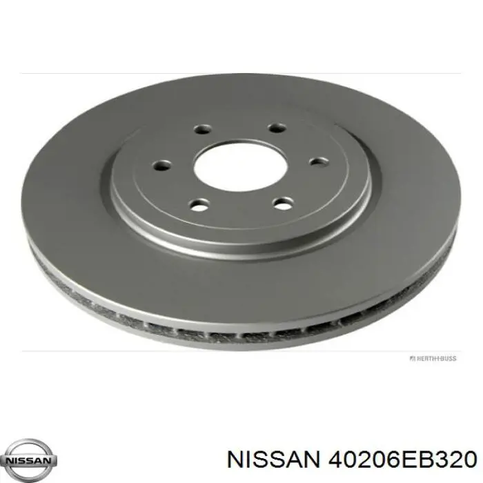 Диск переднього гальма Nissan/Infiniti 40206EB320 ціна, від 14.21 USD