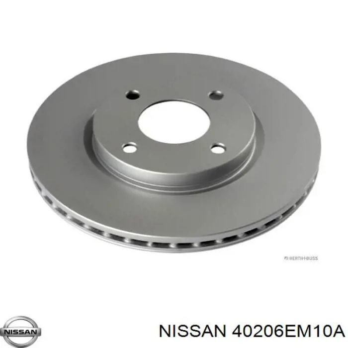 Диск переднього гальма Nissan/Infiniti 40206EM10A ціна, від 35.12 USD