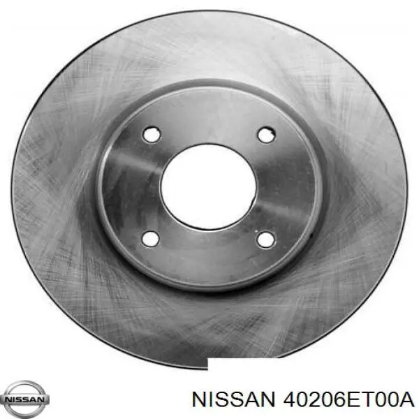40206ET00A Nissan диск гальмівний передній