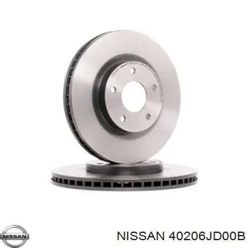 Гальмівні диски передні 40206JD00B Nissan/Infiniti