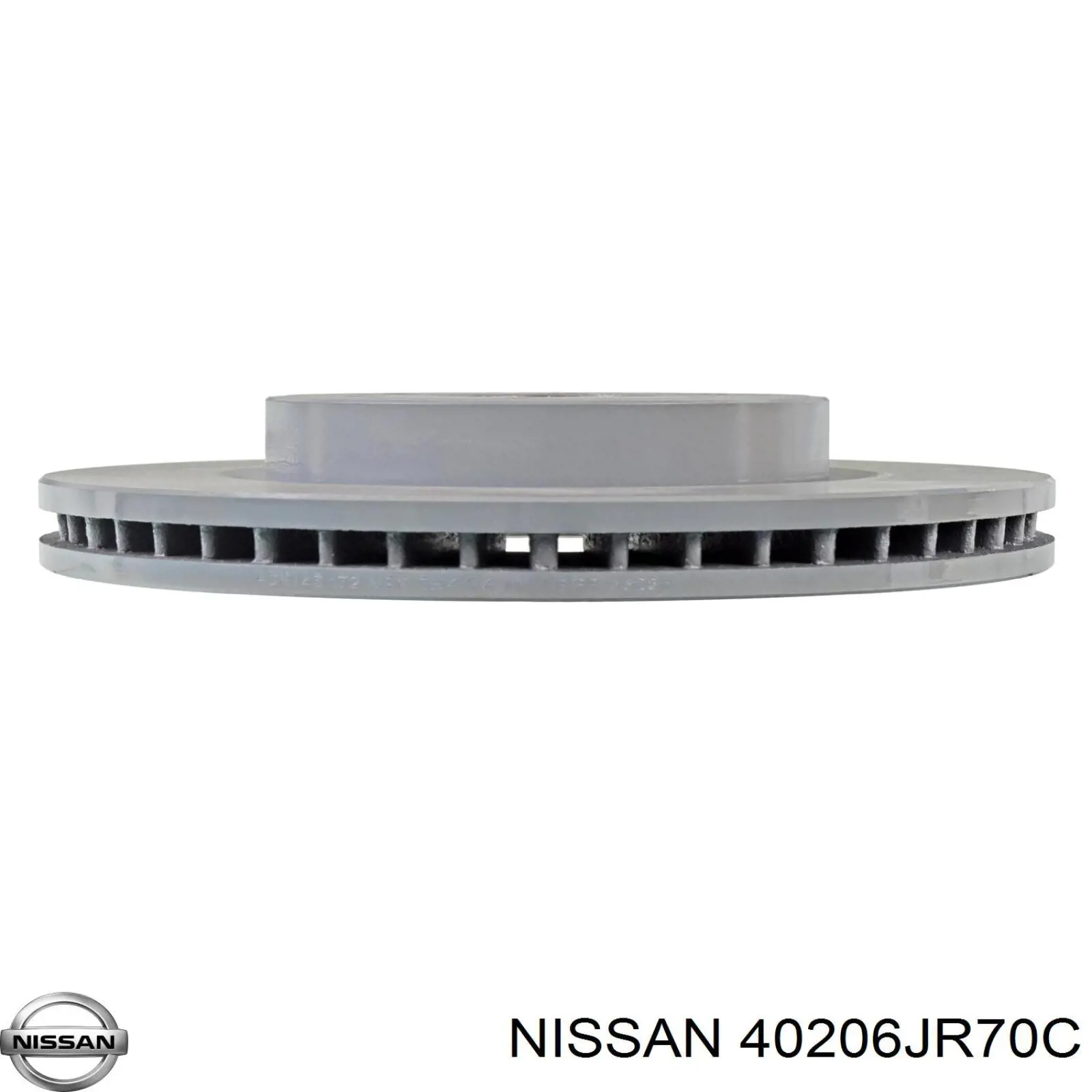 Диск переднього гальма Nissan/Infiniti 40206JR70C ціна, від 64.18 USD