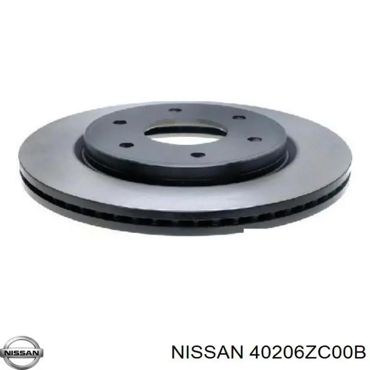 Гальмівні диски передні 40206ZC00B Nissan/Infiniti