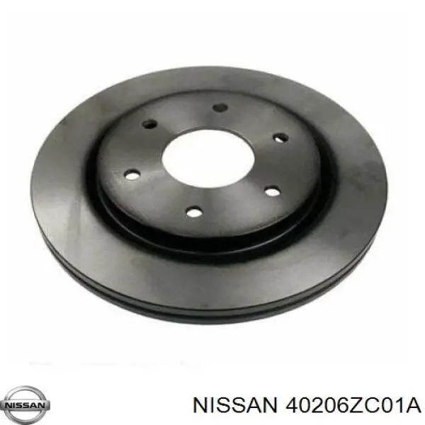 Диск переднього гальма Nissan/Infiniti 40206ZC01A ціна, від 50.62 USD