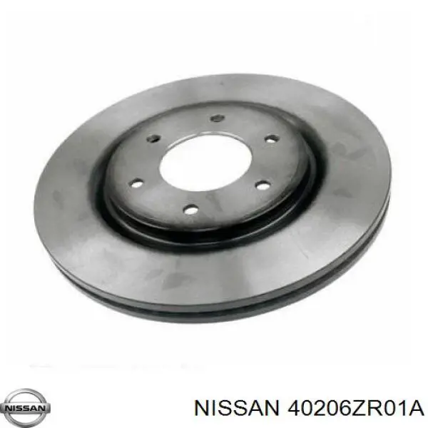 Диск переднього гальма Nissan/Infiniti 40206ZR01A ціна, від 59.69 USD