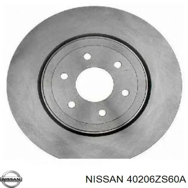 40206ZS60A Nissan диск гальмівний передній