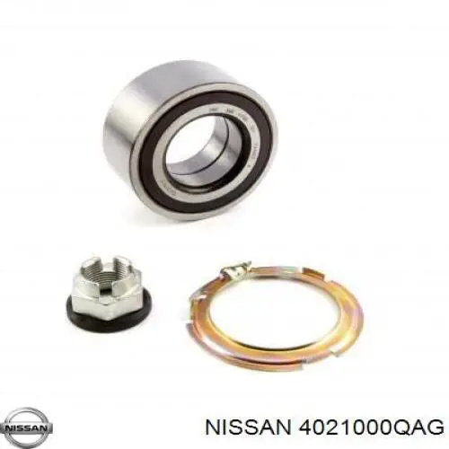 Комплект підшипник маточини передньої Nissan/Infiniti 4021000QAG ціна, від 22.49 USD