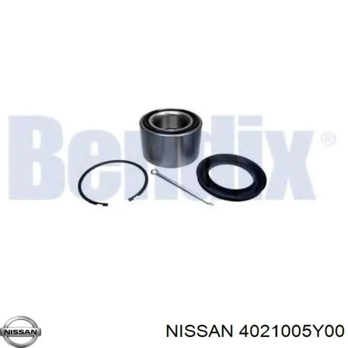 Комплект підшипник маточини передньої Nissan/Infiniti 4021005Y00 ціна, від 13.54 USD