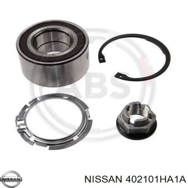 Комплект підшипник маточини передньої Nissan/Infiniti 402101HA1A ціна, від 19.64 USD