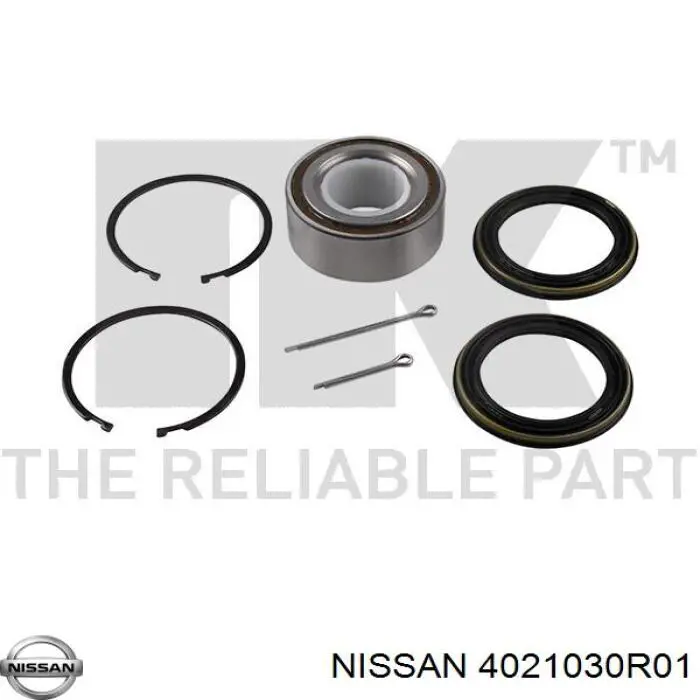 Купити 4021030R01 Nissan/Infiniti Підшипник ступиці передньої
