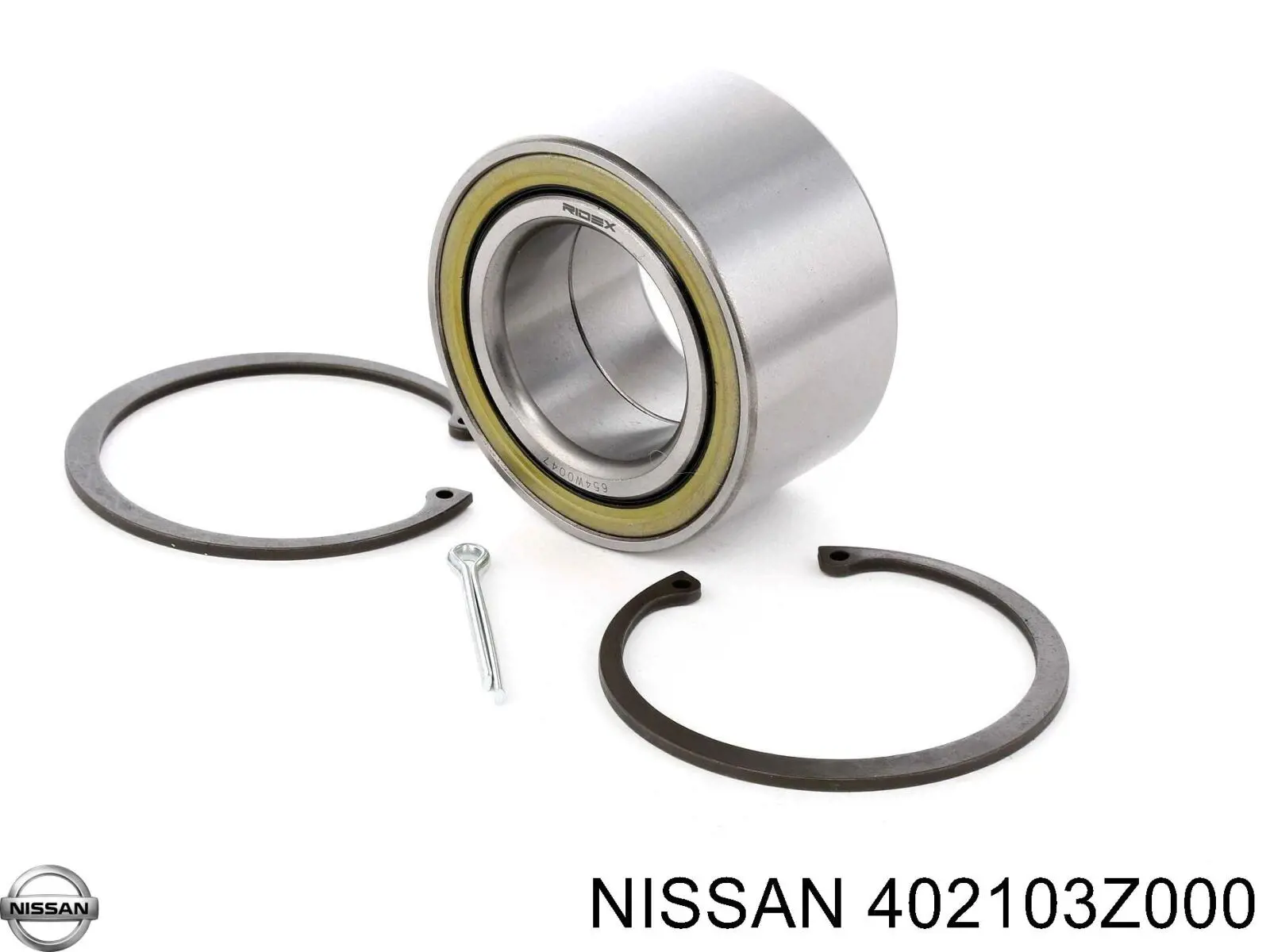 Комплект підшипник маточини передньої Nissan/Infiniti 402103Z000 ціна, від 24.55 USD