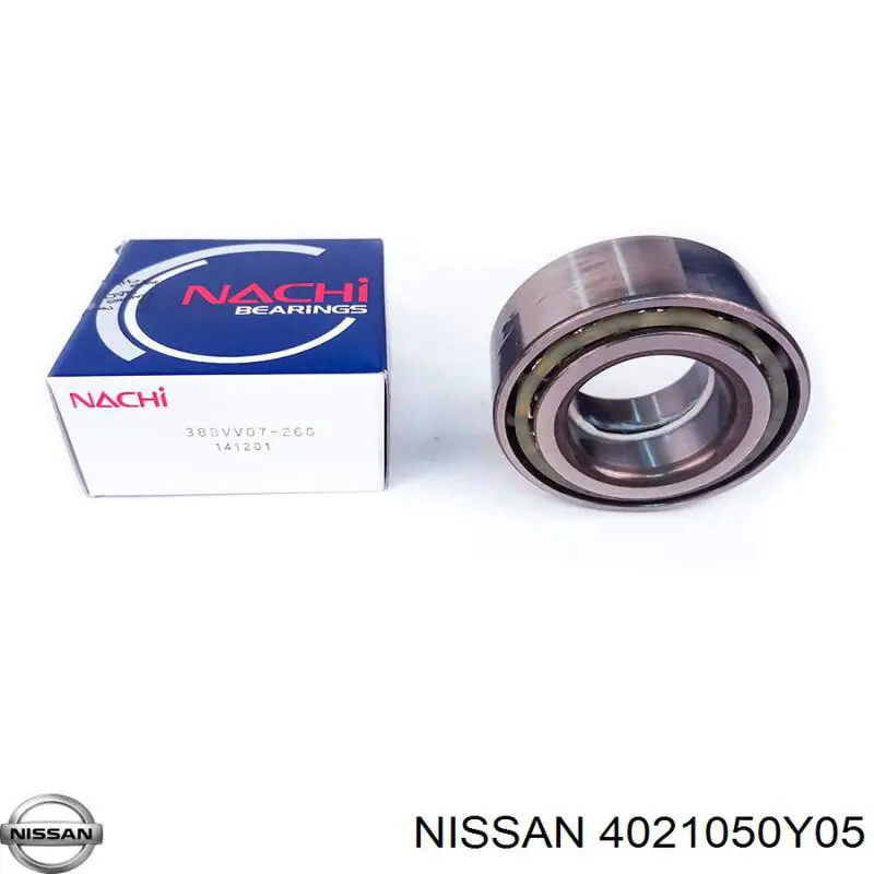 Комплект підшипник маточини передньої Nissan/Infiniti 4021050Y05 ціна, від 15.61 USD