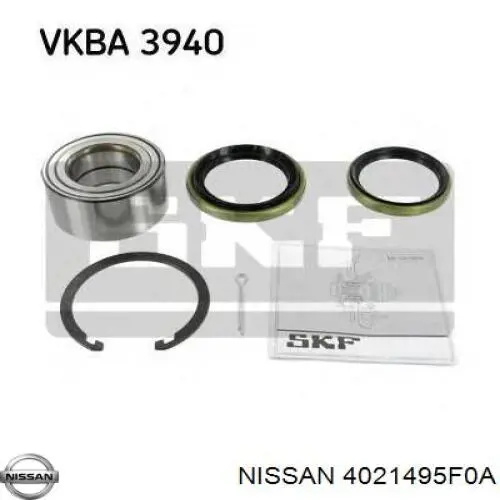 4021495F0A Nissan/Infiniti Підшипник маточини передньої
