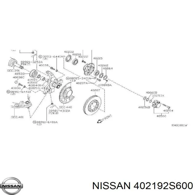  402192S600 Nissan