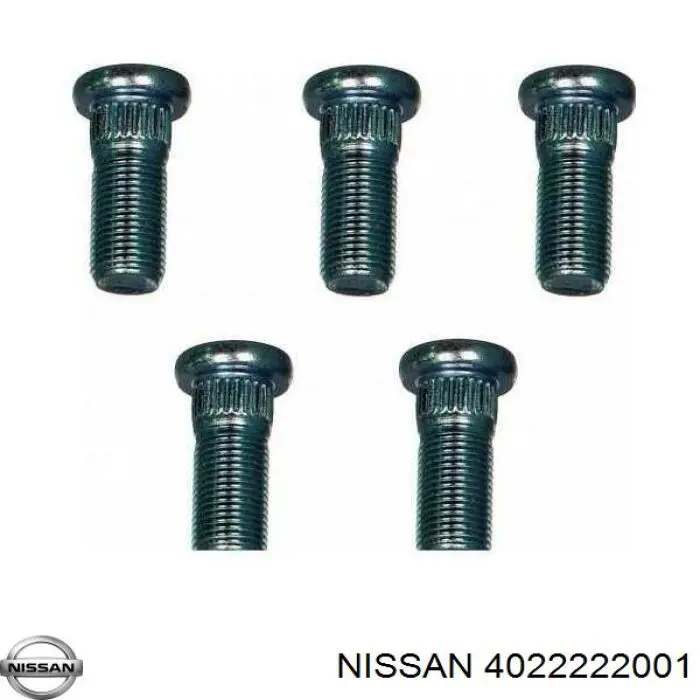 4022222001 Nissan/Infiniti Шпилька колісна, передня