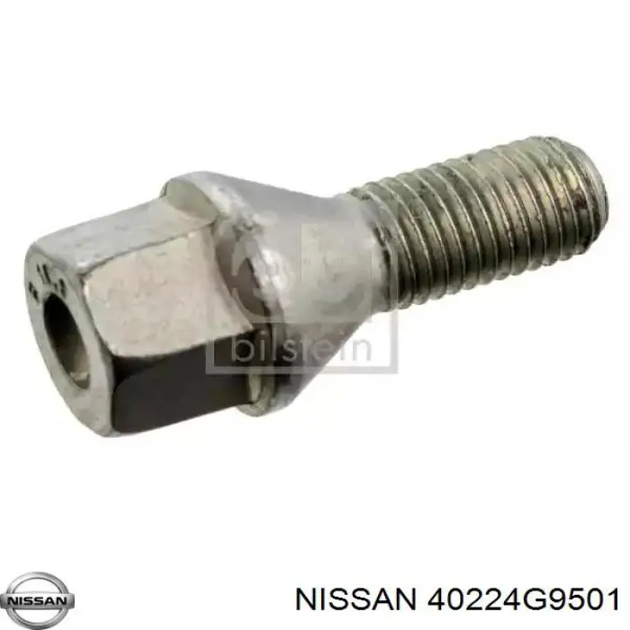 Гайка кріплення колеса Nissan/Infiniti 40224G9501 ціна, від 18.10 USD