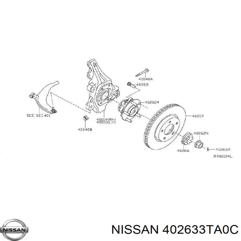 402633TA0C Nissan/Infiniti 