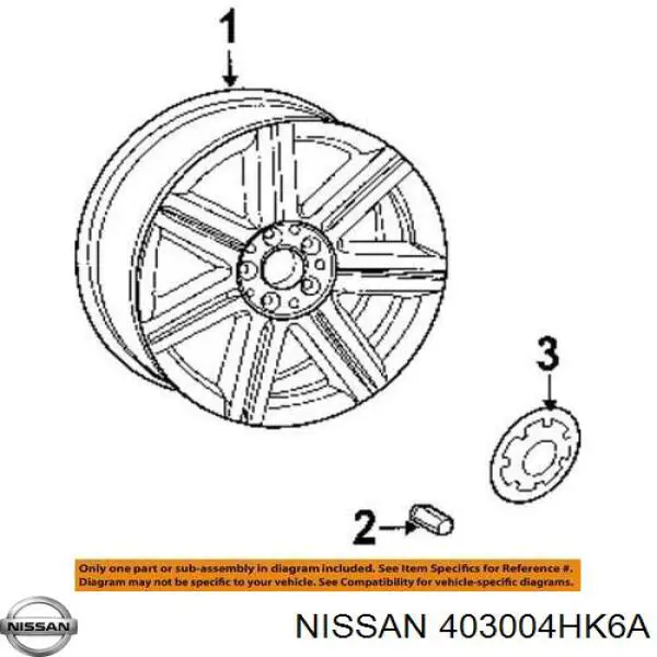  403004HK6A Nissan