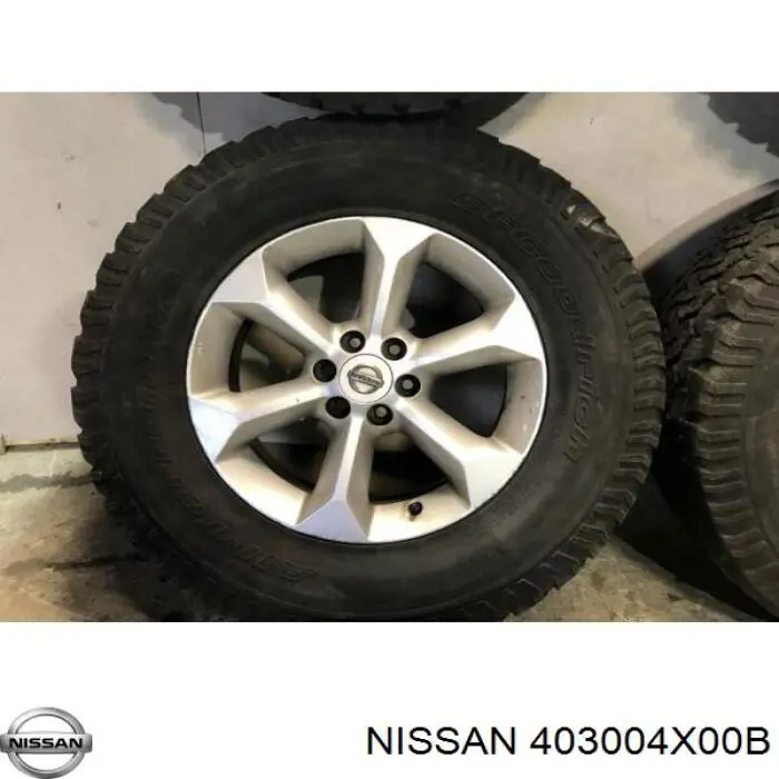 Диски колісні литі (легкосплавні, титанові) Nissan/Infiniti 403004X00B ціна, від 44.20 USD
