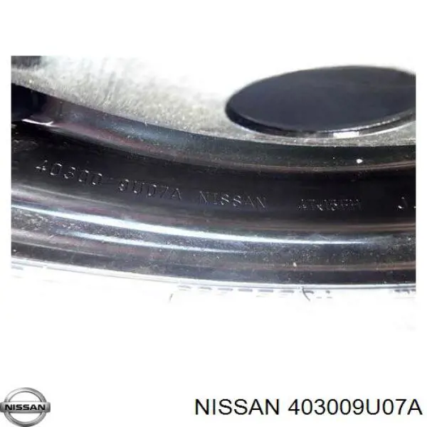 Диск колісний стальний (штампований) Nissan Note (E11) (Нісан Ноут)