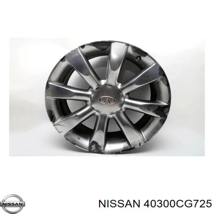 Диски колісні литі (легкосплавні, титанові) Nissan/Infiniti D0300CG84A