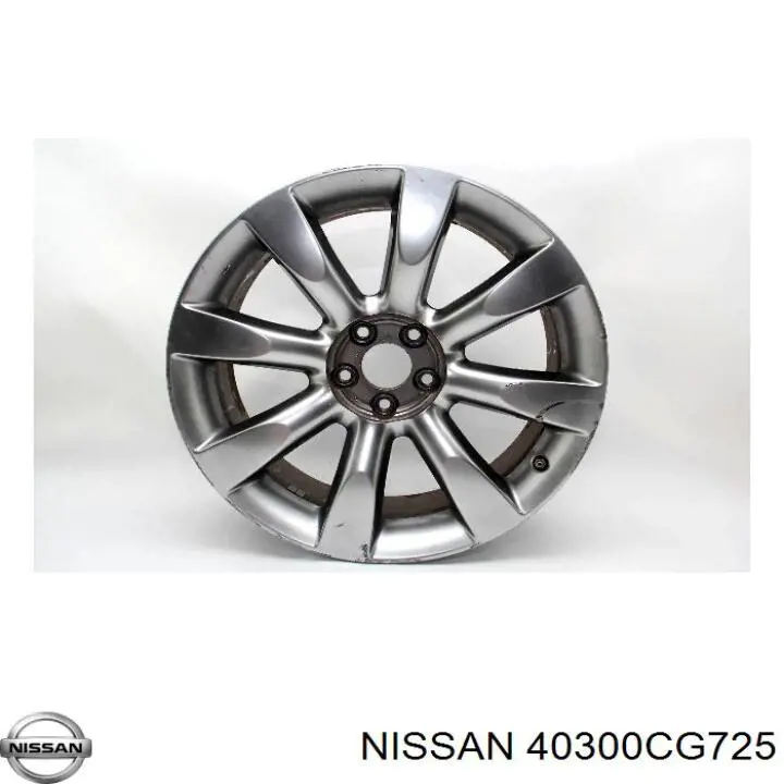 Диски колісні литі (легкосплавні, титанові) Nissan/Infiniti D0300CG84A ціна, від 190.04 USD