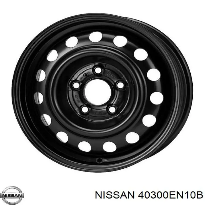 Диск колісний стальний (штампований) Nissan Tiida (C11X) (Нісан Тііда)