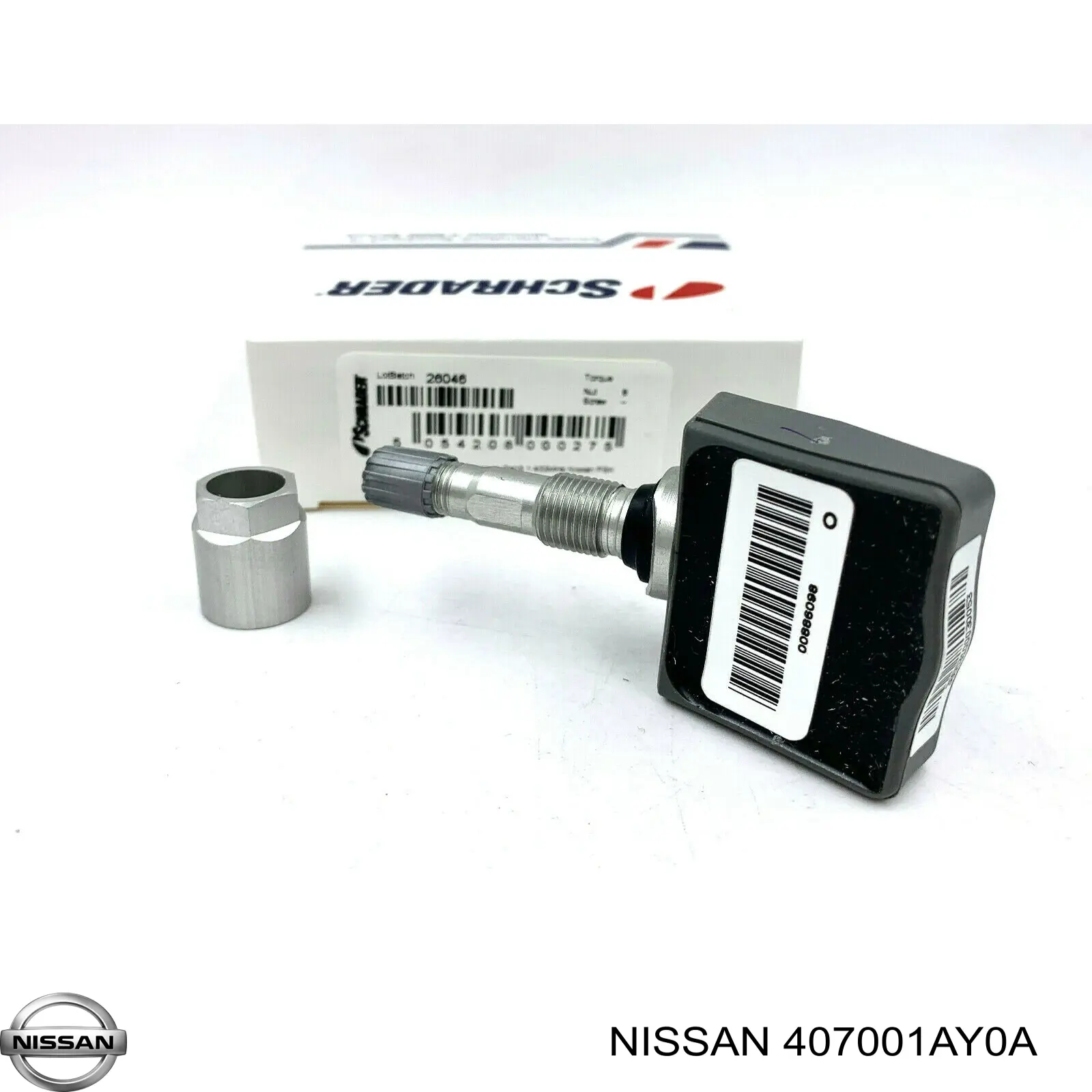 407001AY0A Nissan датчик тиску повітря в шинах