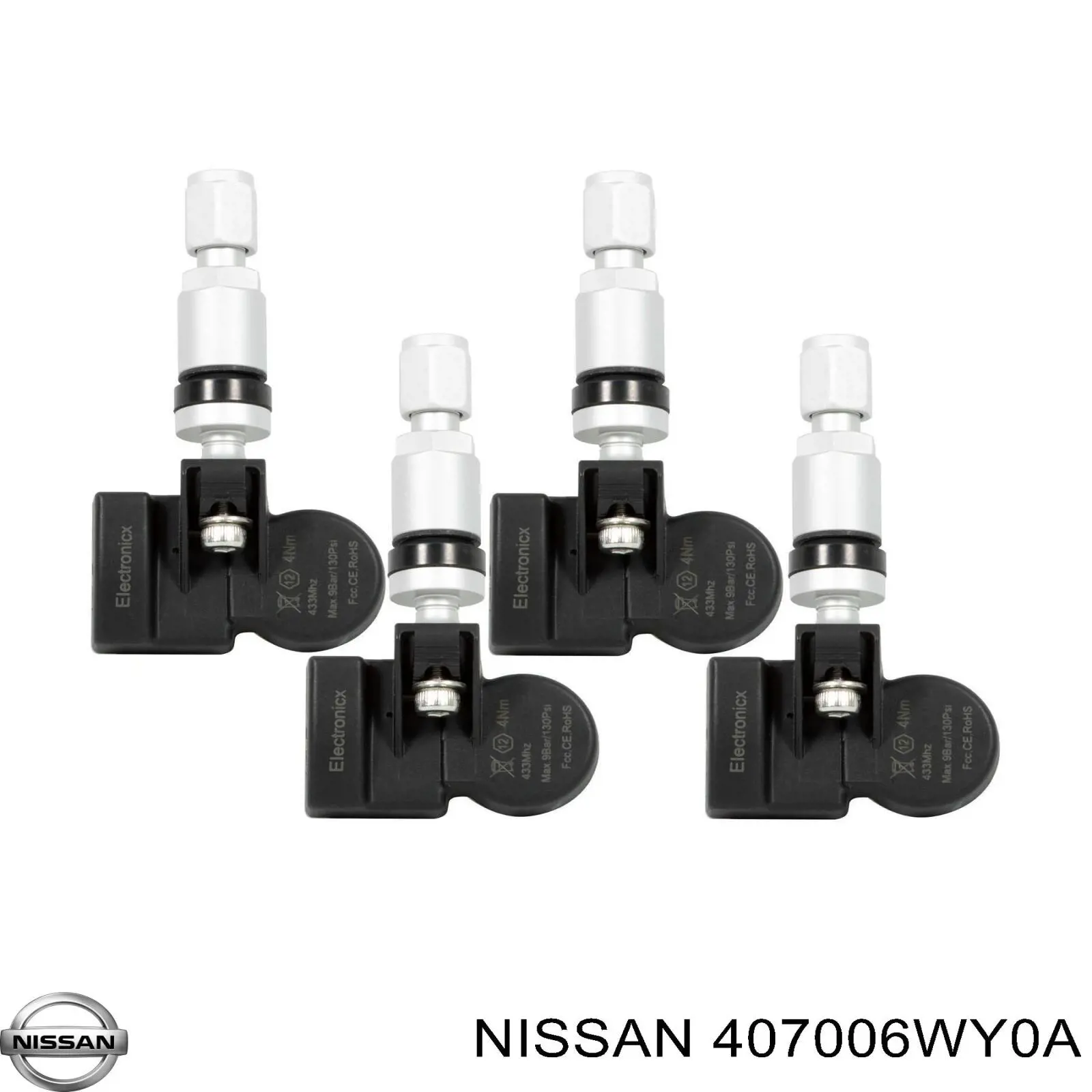 Датчик тиску в шинах 407006WY0A Nissan/Infiniti