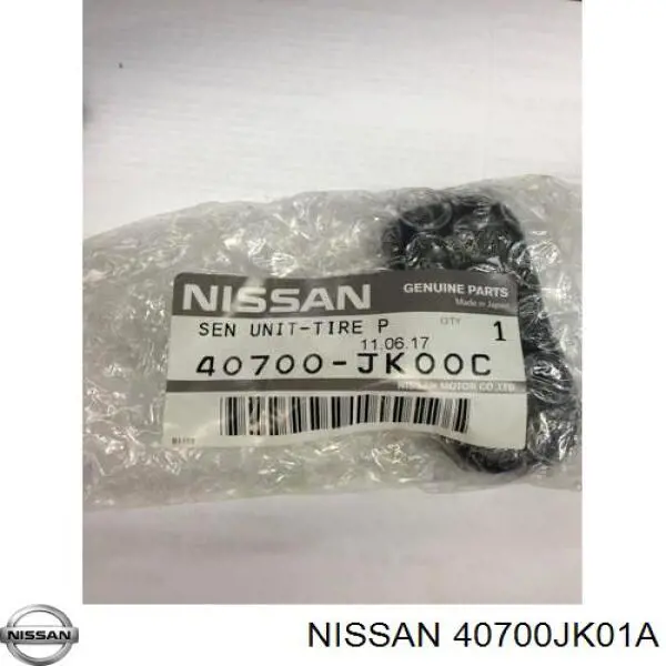 Датчик контролю тиску в шинах 40700JK01A NISSAN