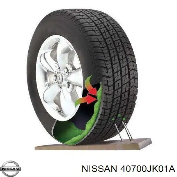 Датчик тиску в шинах 40700JK00D Nissan/Infiniti