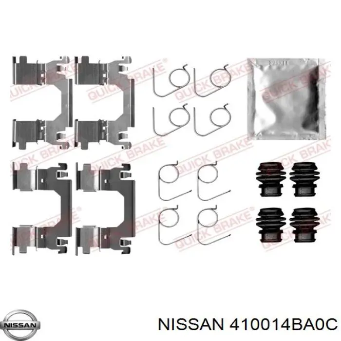 Купити 410014BA0C Nissan/Infiniti Супорт гальмівний передній правий