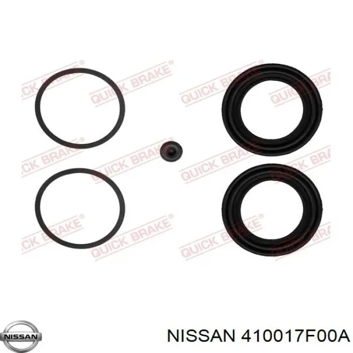 Супорт гальмівний передній правий Nissan/Infiniti 410017F00A ціна, від 63.34 USD